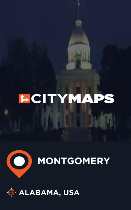 City Maps Montgomery Alabama, USA