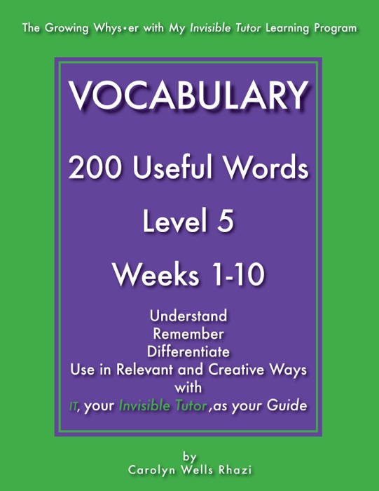 Vocabulary 200 Useful Words - Level 5