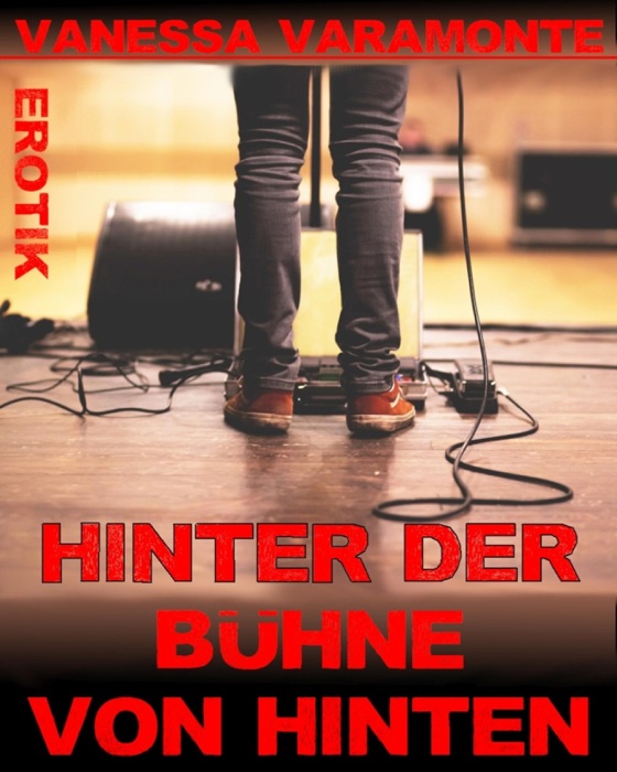 Hinter der Bühne von hinten