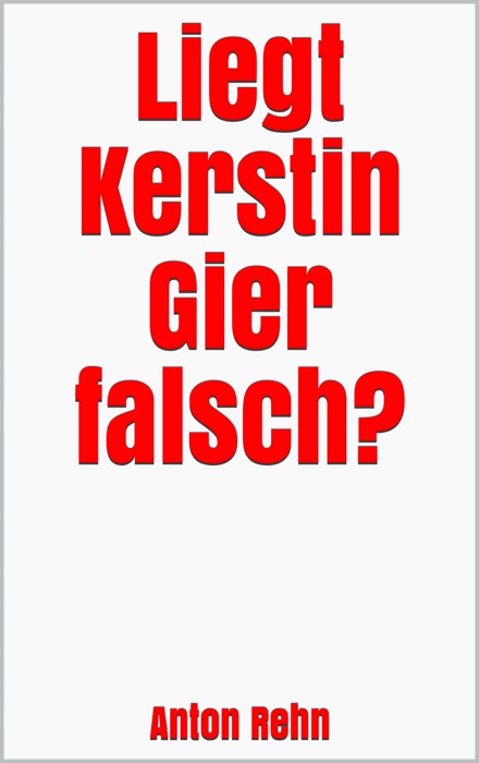 Liegt Kerstin Gier falsch?