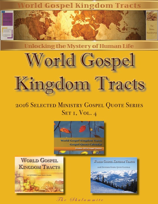 World Gospel Kingdom Tracts, Vol. 4