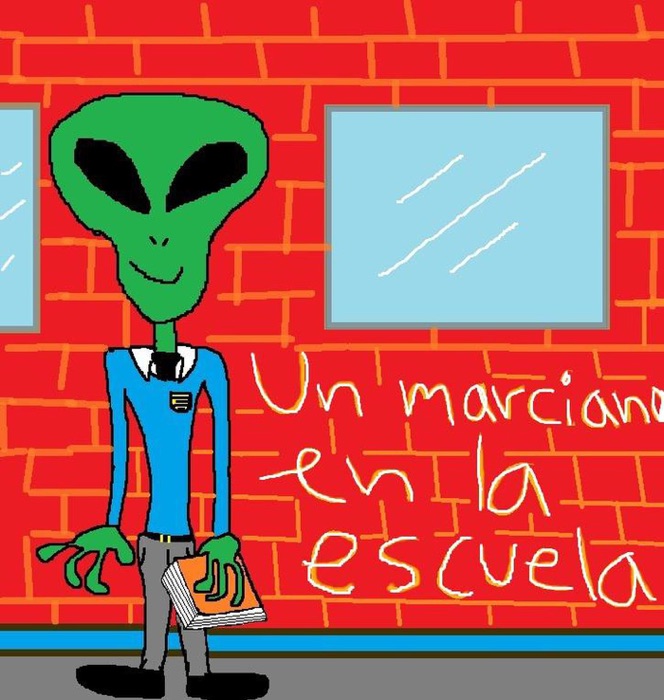 Un marciano en la escuela