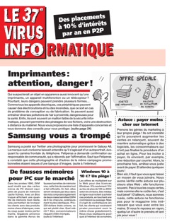 Le 37e Virus Informatique - Olivier Aichelbaum, Bruno Bellamy, Patrick Gueulle & Filip Skoda