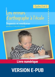 Book's Cover of Les erreurs d'orthographe à l'école