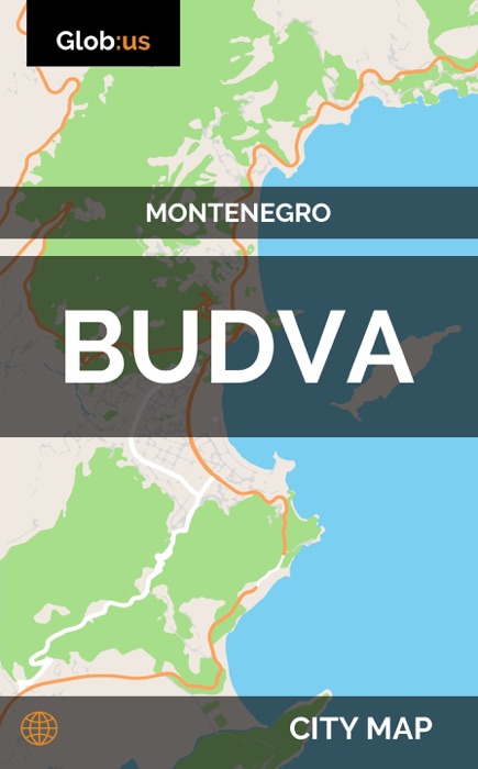 Budva, Montenegro - City Map