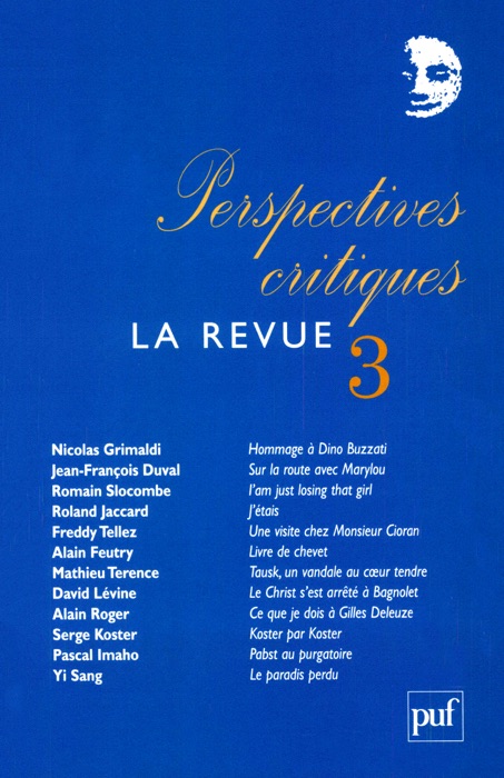 Perspectives critiques : la Revue 3