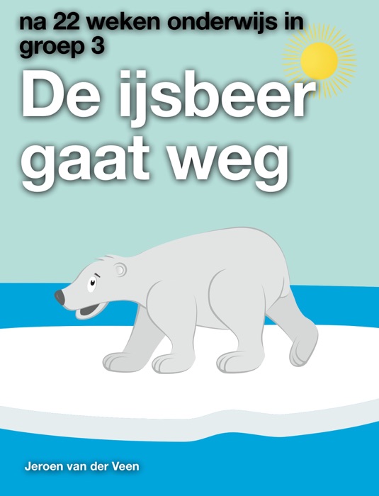 De ijsbeer gaat weg