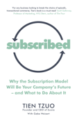 Subscribed - Tien Tzuo & Gabe Weisert