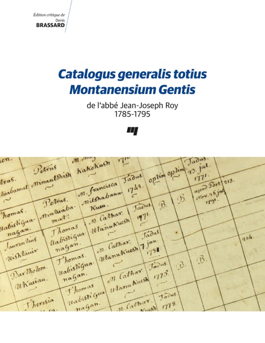 Catalogus generalis totius Montanensium Gentis de l'abbé Jean-Joseph Roy 1785-1795