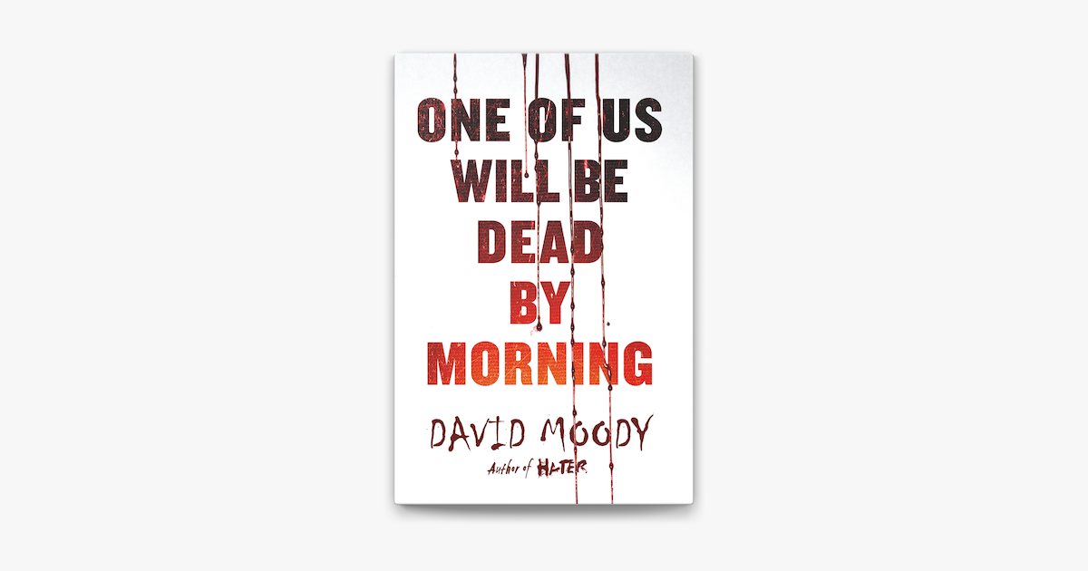 one of us is dead book series