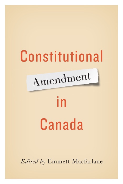 Constitutional Amendment in Canada