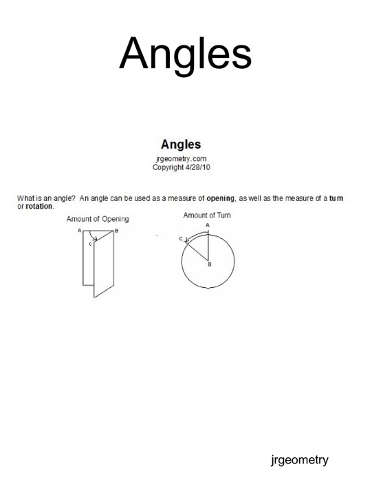 Angles