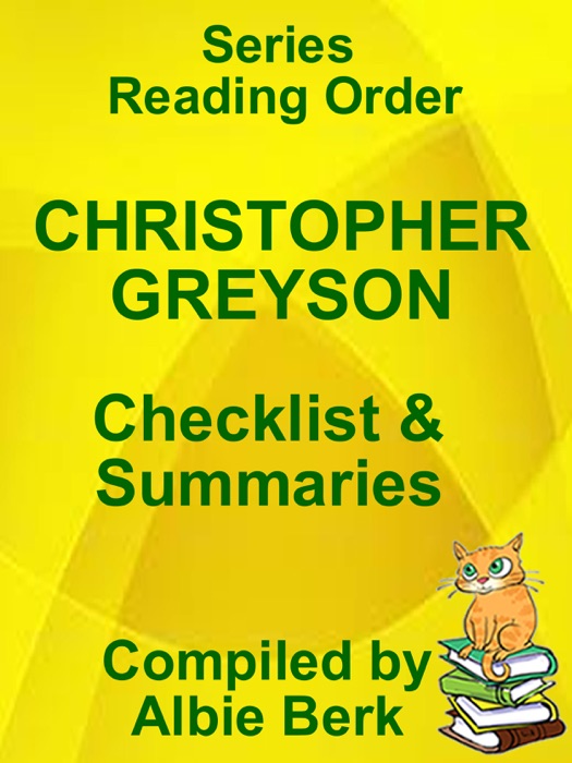 Christopher Greyson: Series Reading Order - with Summaries & Checklist