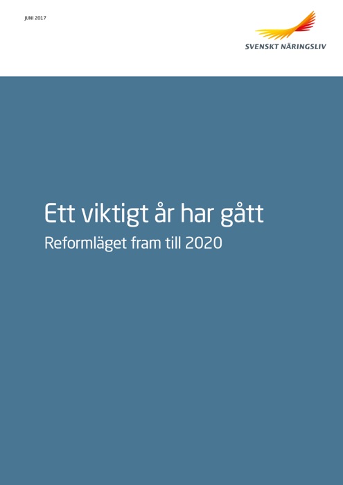 Ett viktigt år har gått – Reformläget fram till 2020