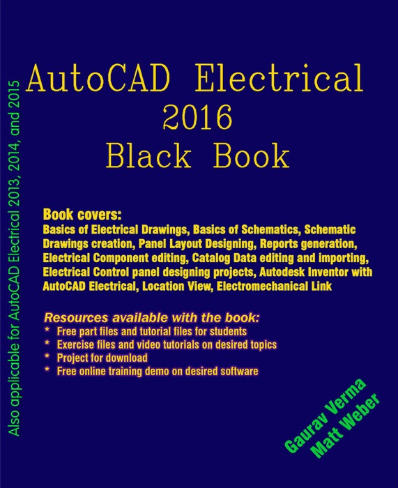 AutoCAD Electrical 2016 Black Book