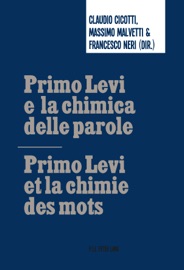 Couverture du livre de Primo Levi e la chimica delle parole / Primo Levi et la chimie des mots