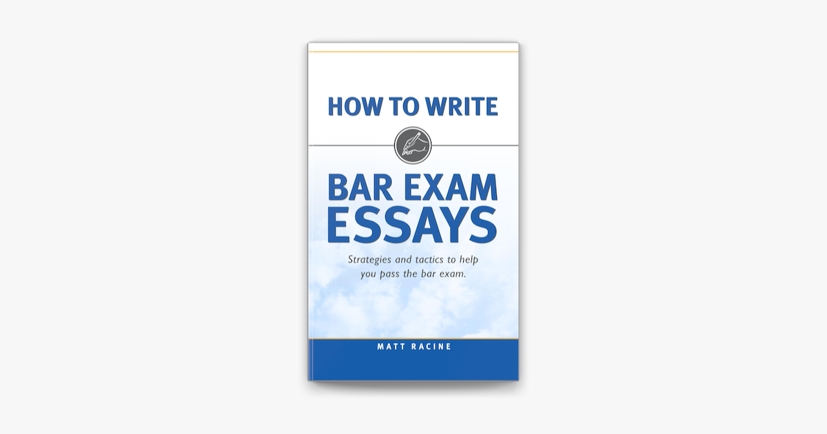 bar exam essays writing