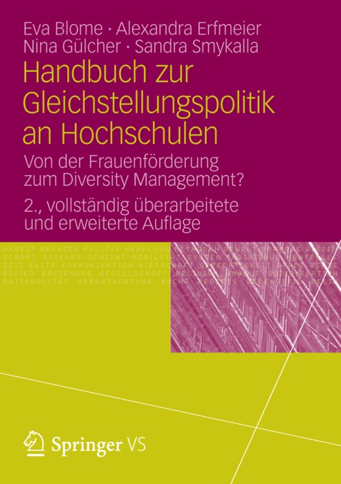 Handbuch zur Gleichstellungspolitik an Hochschulen