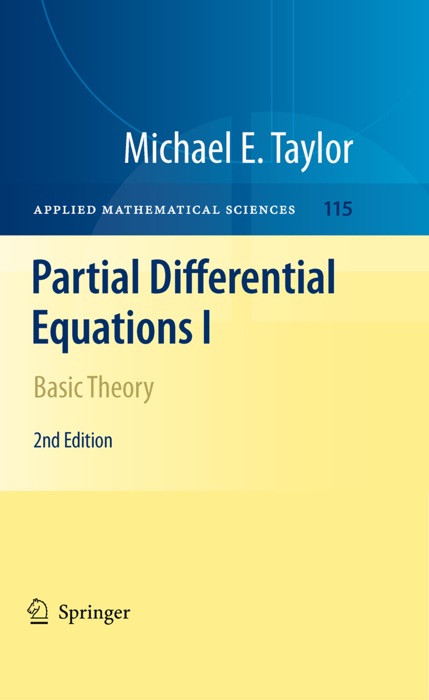 Partial Differential Equations I