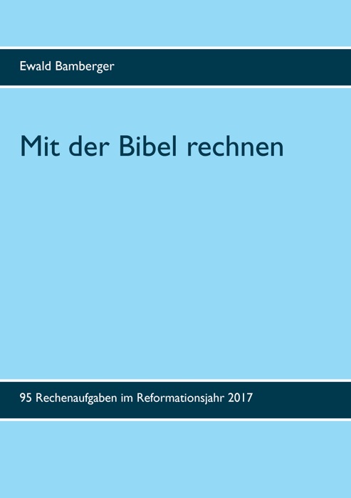 Mit der Bibel rechnen