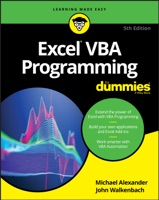 Excel VBA Programming For Dummies.