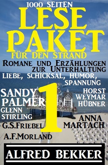 Lese-Paket 1 für den Strand: Romane und Erzählungen zur Unterhaltung: 1000 Seiten Liebe, Schicksal, Humor, Spannung