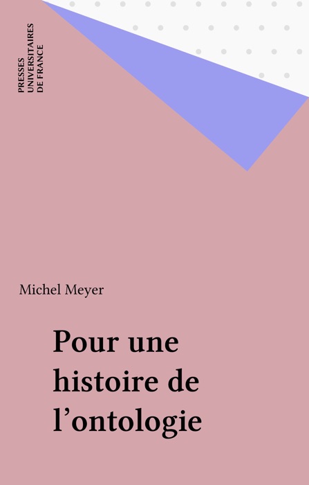 Pour une histoire de l'ontologie