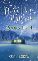 Ruby Loren - Holly Winter Mysteries Books 1 - 4 artwork