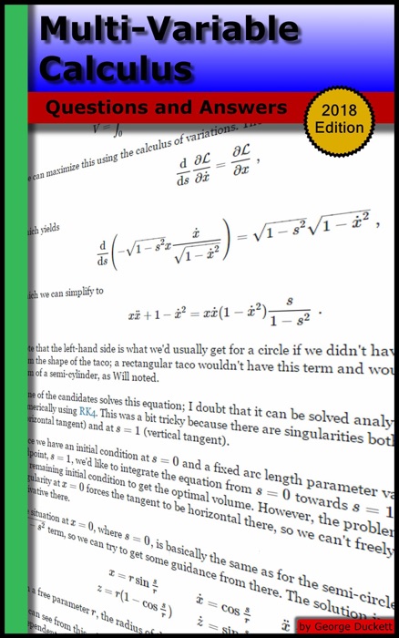 Multi Variable Calculus: Questions and Answers