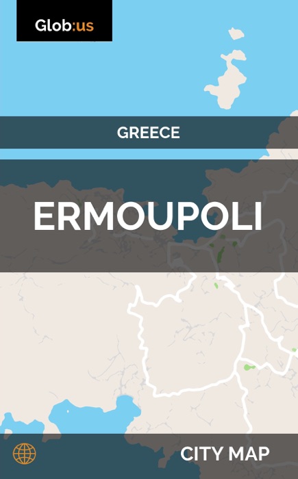 Ermoupoli, Greece - City Map