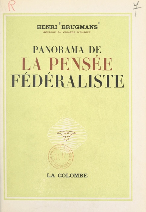 Panorama de la pensée fédéraliste