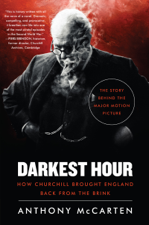 Darkest Hour - Anthony McCarten Cover Art