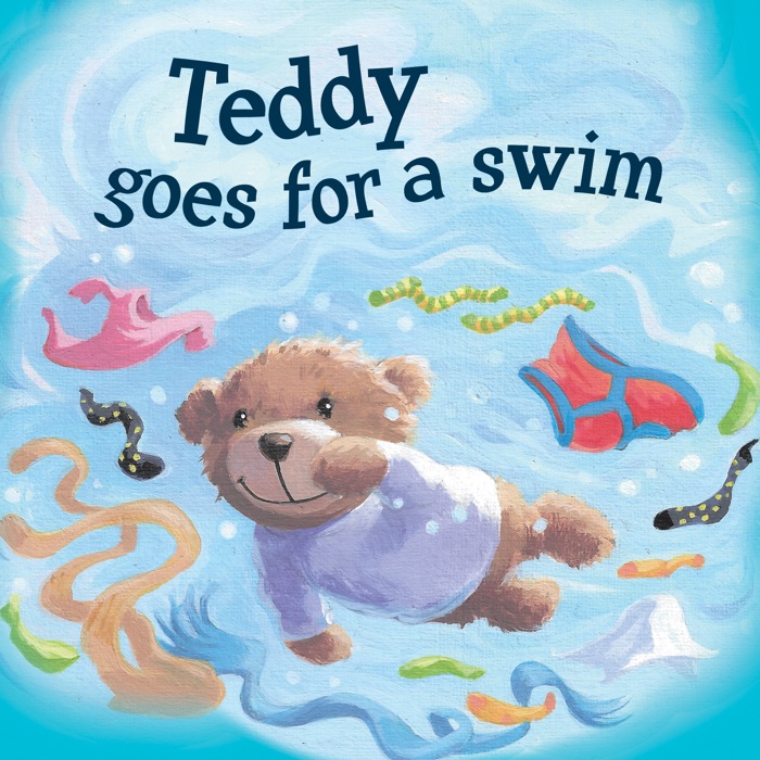 Teddy Goes For a Swim