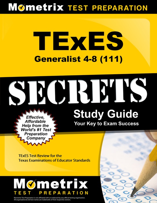 TExES (111) Generalist 4-8 Exam Secrets Study Guide