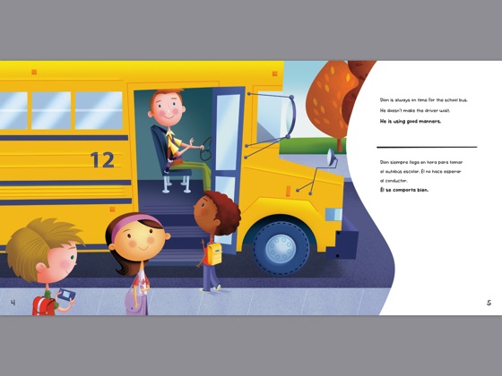 Comportamiento Y Modales En El Autobús Escolarmanners On The School Bus - 