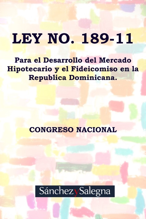 Ley Dominicana No. 189-2011