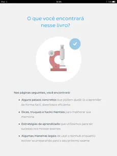 Skærmoptagelse 3 Guia de estudos definitivo de anatomia iphone