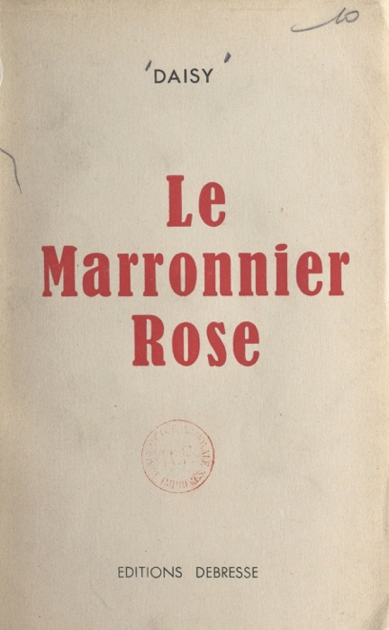 Le marronnier rose