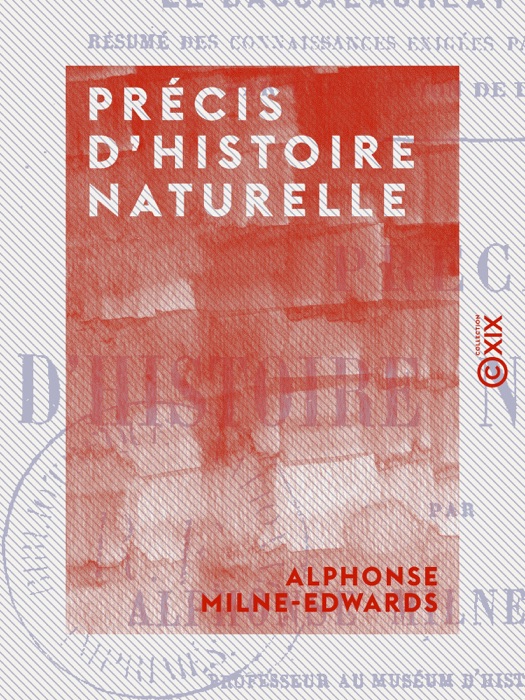 Précis d'histoire naturelle