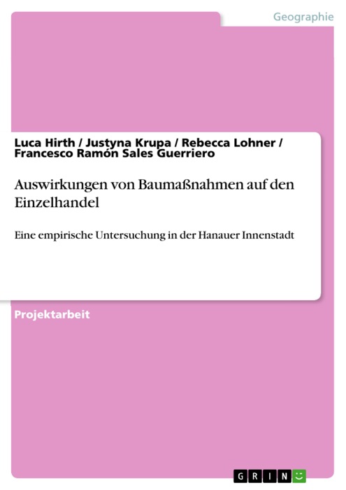 Auswirkungen von Baumaßnahmen auf den Einzelhandel