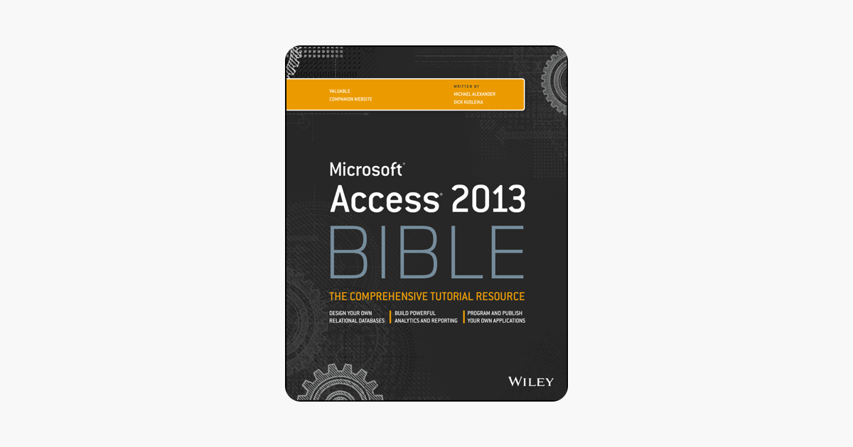 Access 2013 Bible