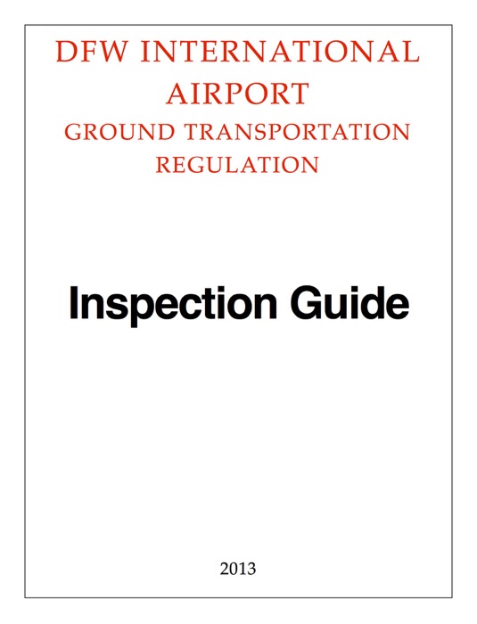Inspection Guide
