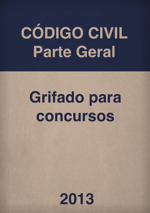 Código Civil - Parte Geral