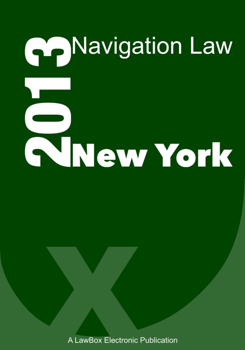New York Navigation Law 2013