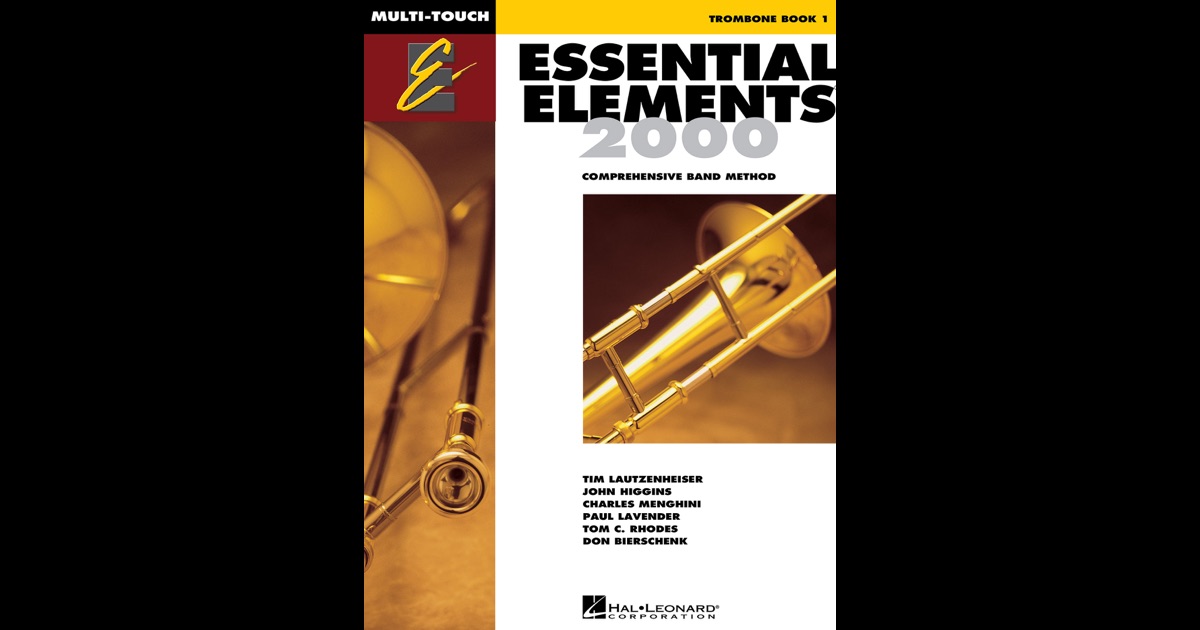 Essential Elements 2000 Book 1 for Trombone (Textbook) by Tim