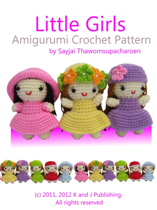 Little Girls Amigurumi Crochet Pattern