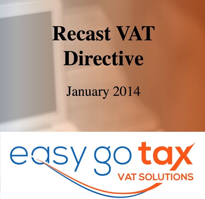 Recast VAT Directive