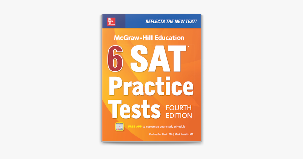 mcgraw hill education 6 sat practice tests