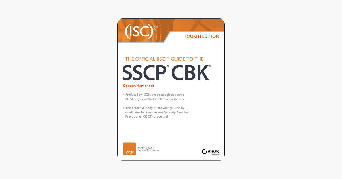 The Official Isc 2 Guide To The Sscp Cbk On Apple Books