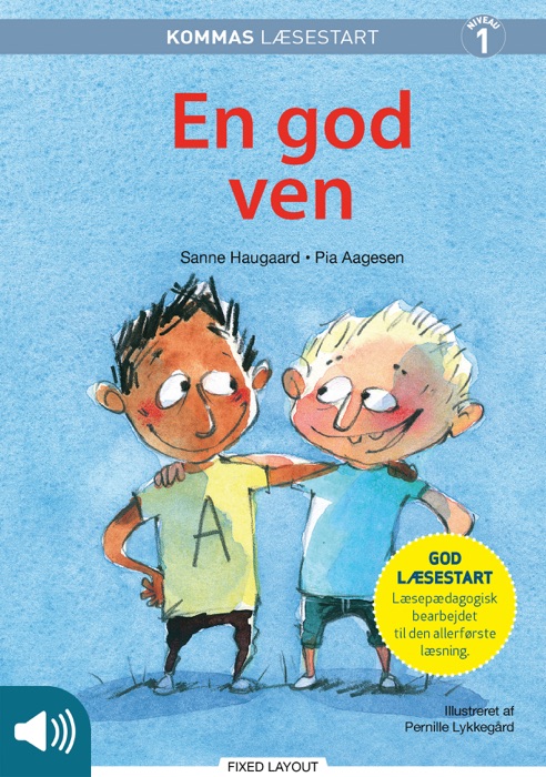 Kommas læsestart: En god ven - niveau 1